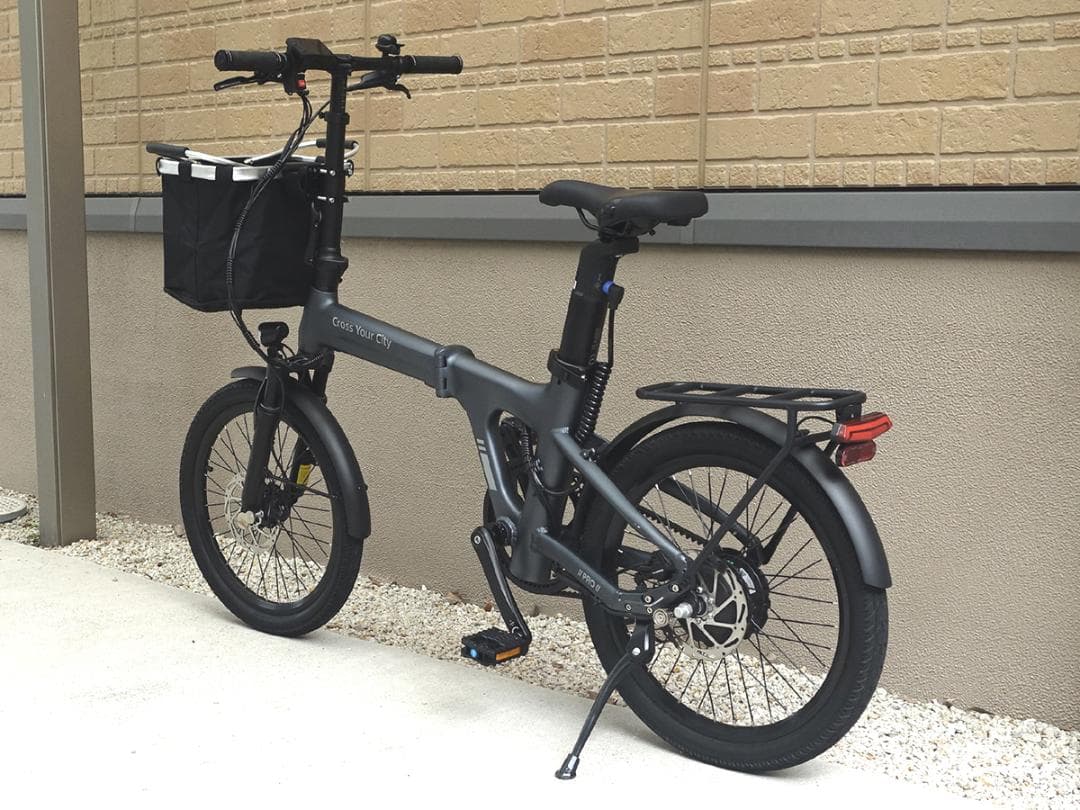 ADO AIR 20 PRO 折りたたみ 電動アシスト自転車 グレー 自動変速