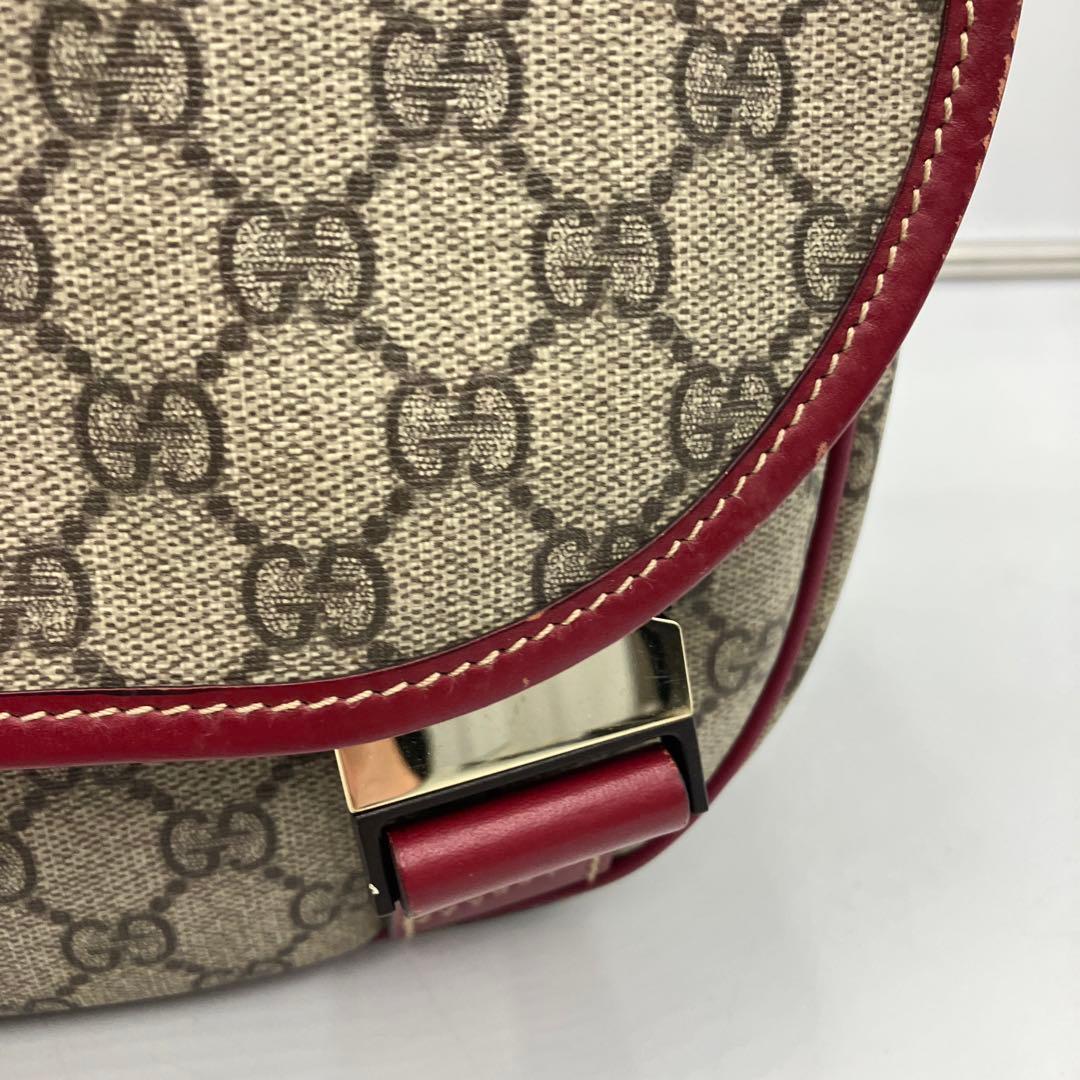 希少　美品　GUCCI グッチ　GGプラス メッセンジャーバッグ