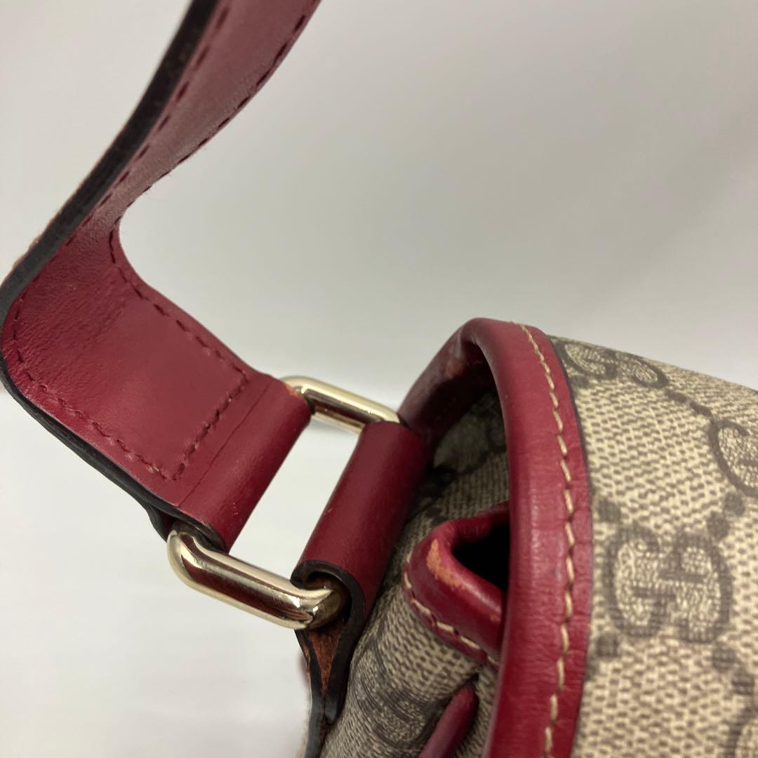 希少　美品　GUCCI グッチ　GGプラス メッセンジャーバッグ