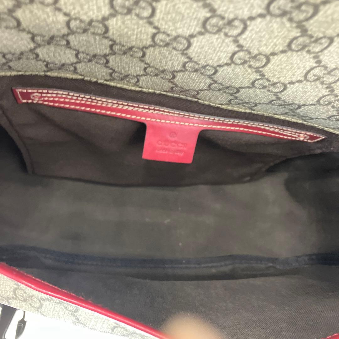 希少　美品　GUCCI グッチ　GGプラス メッセンジャーバッグ