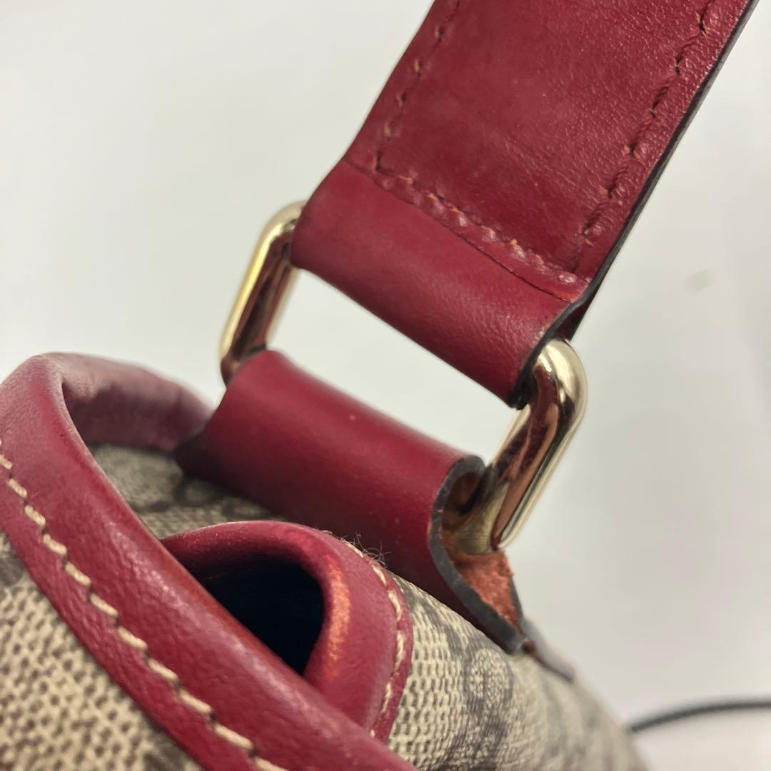 希少　美品　GUCCI グッチ　GGプラス メッセンジャーバッグ