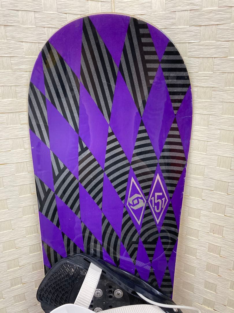 SALOMON サロモン スノーボード 151cm バインディング付き