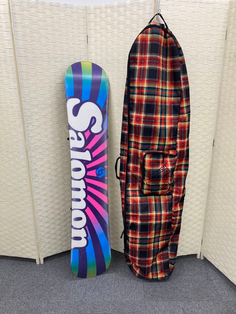 SALOMON サロモン スノーボード 151cm バインディング付き