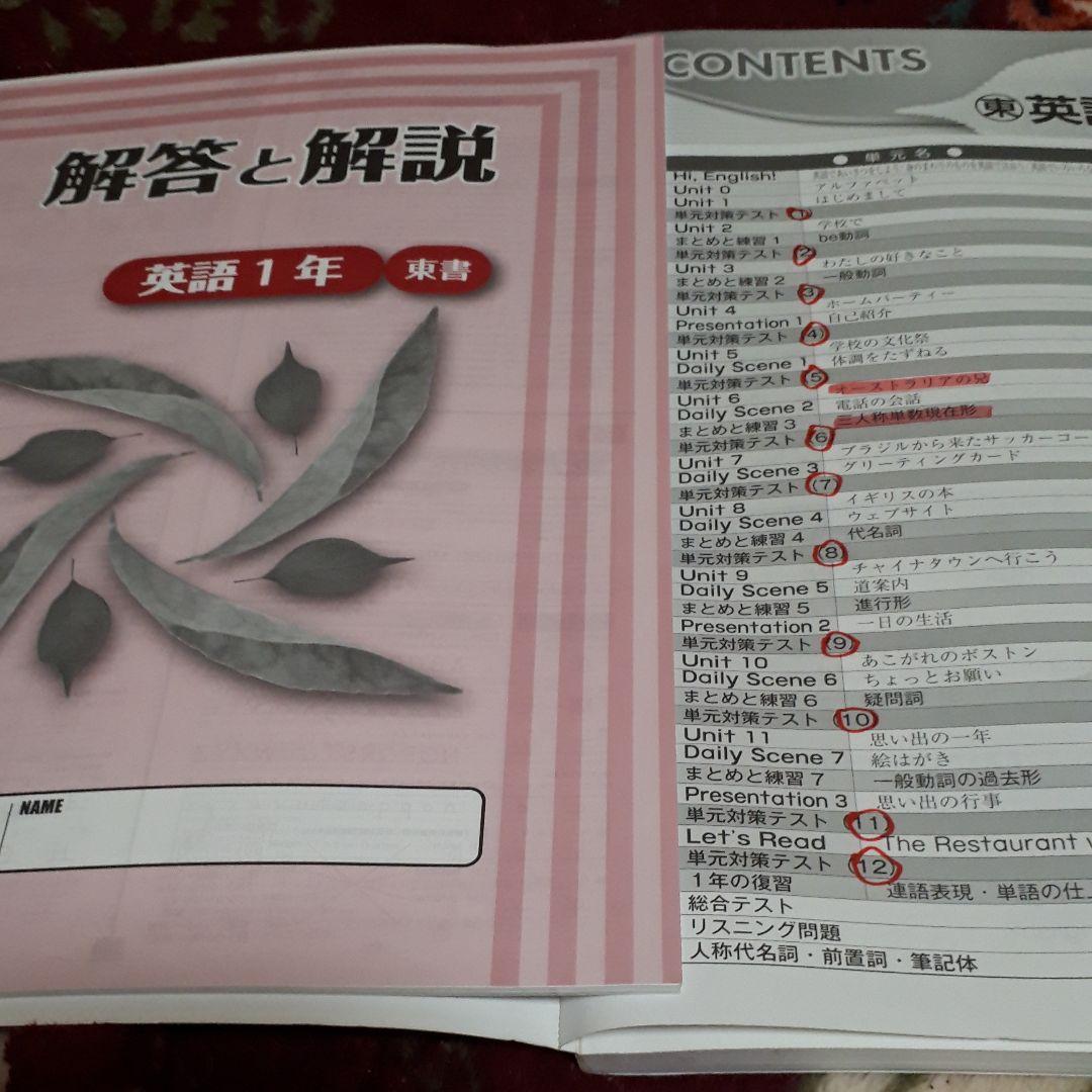 値下げNEWベーシック中学生ワーク　教科書対策テスト　セット売り