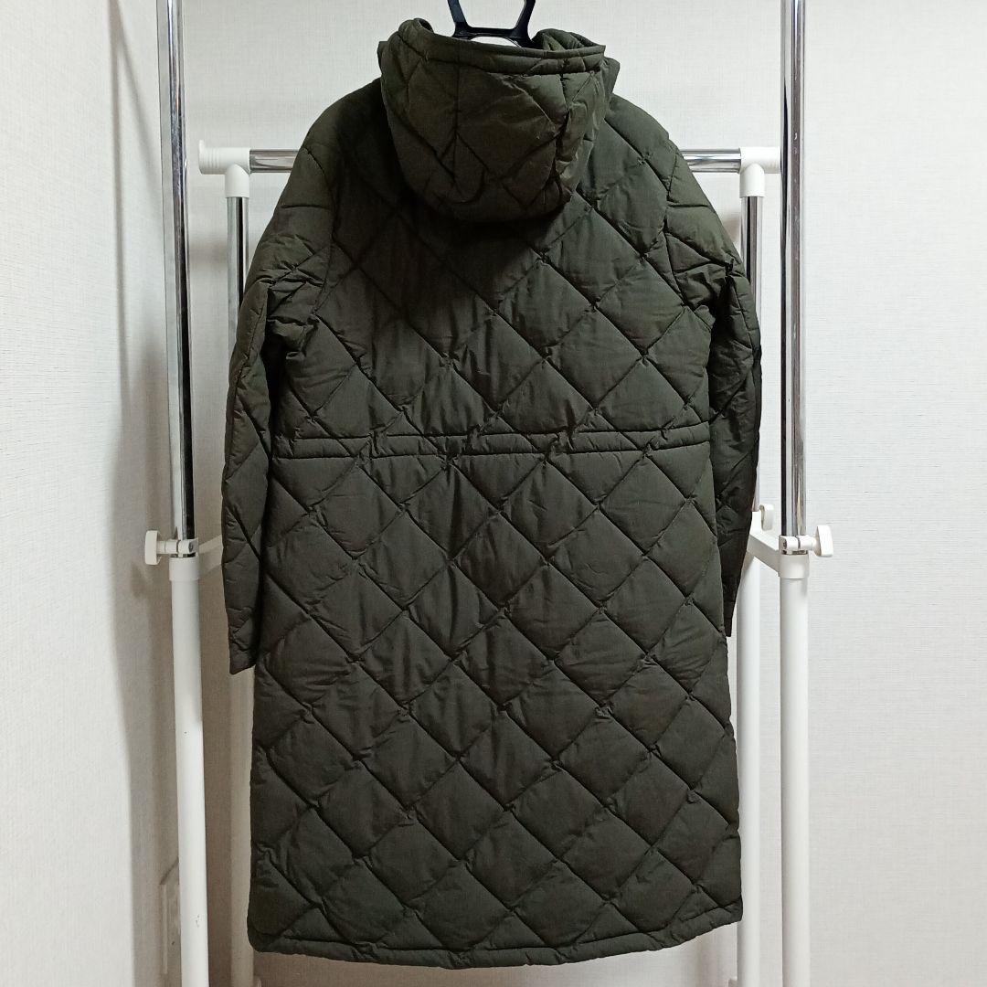 パフテックロングコート リラックスフィット オリーブL