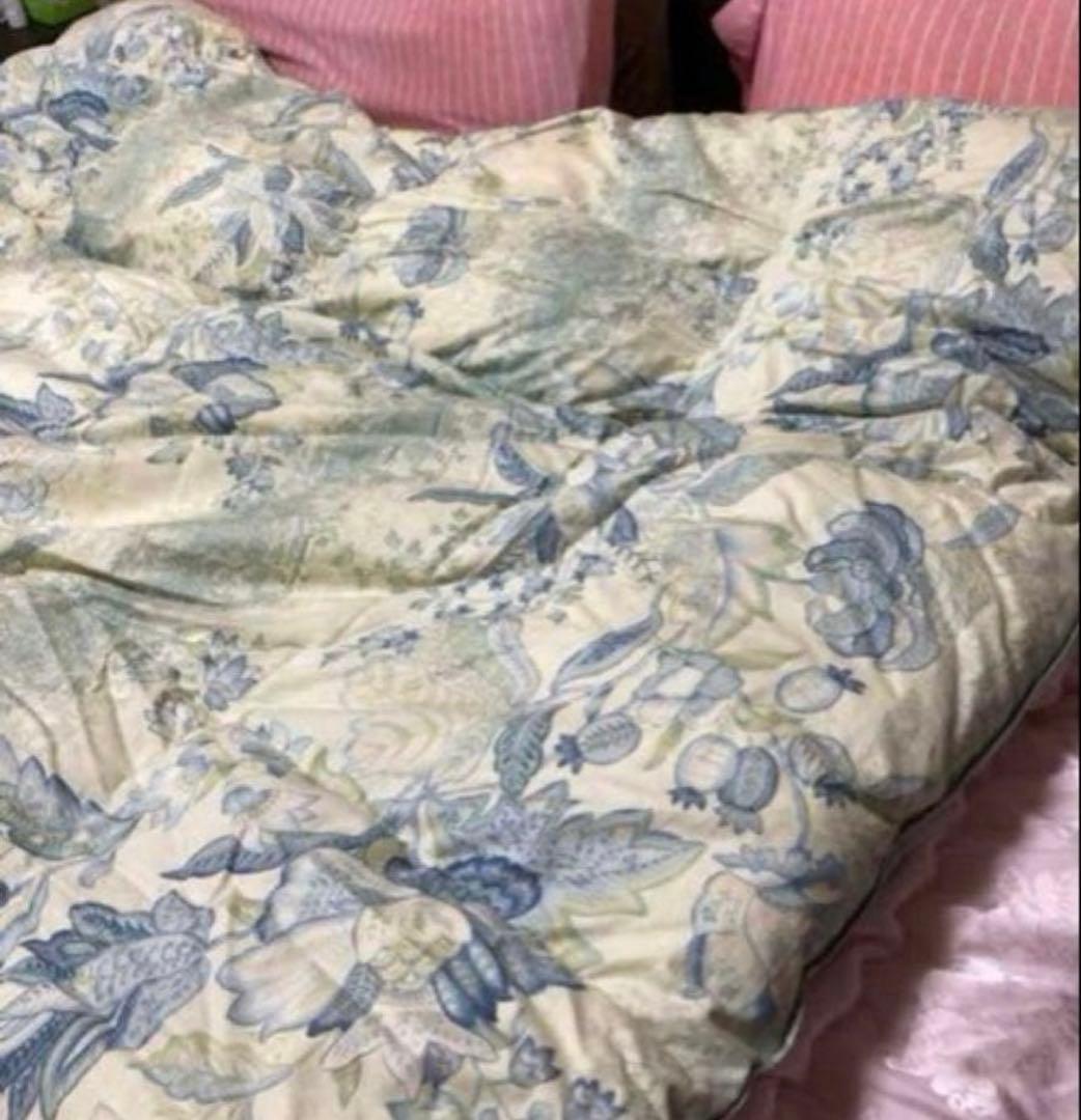 羽毛掛け布団　シングルロング　93%