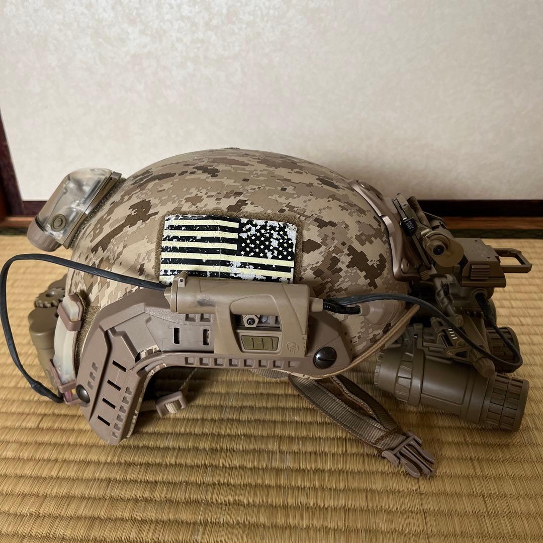 マリタイム　ヘルメット　AOR1 水転写