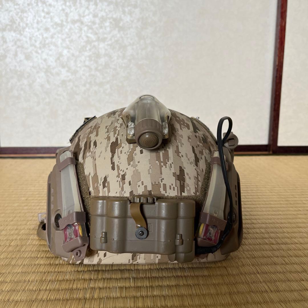 マリタイム　ヘルメット　AOR1 水転写