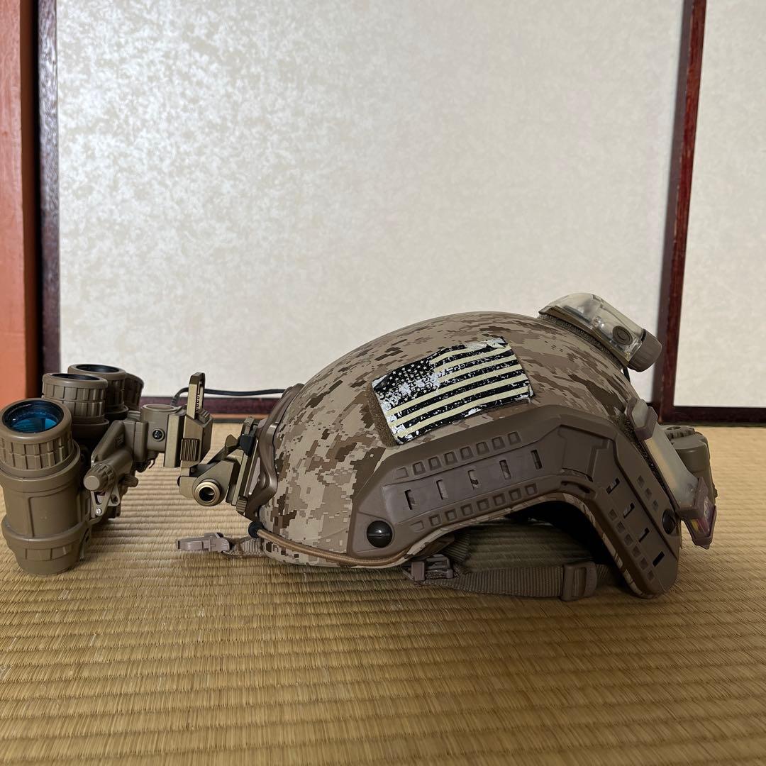 マリタイム　ヘルメット　AOR1 水転写