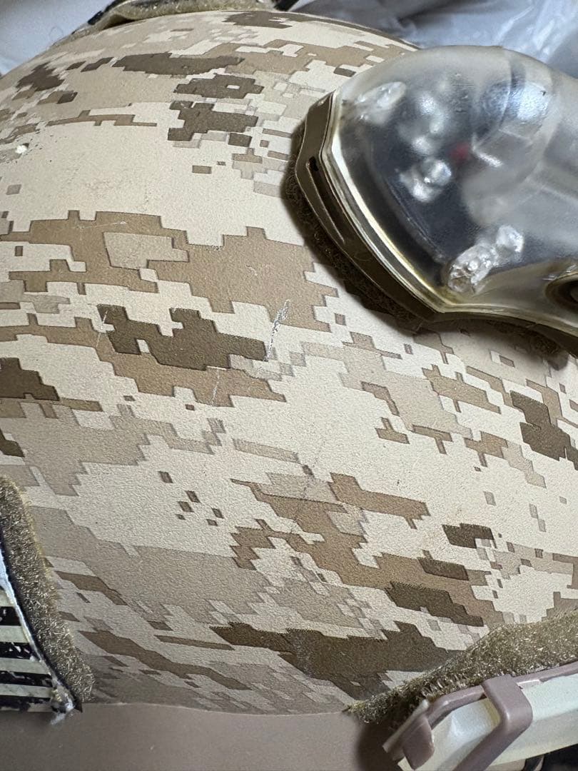 マリタイム　ヘルメット　AOR1 水転写