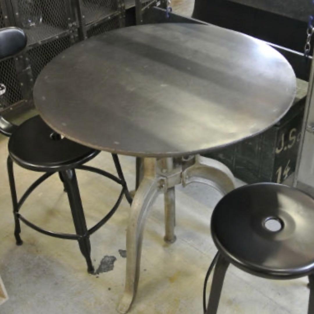 ジャーナルスタンダードファニチャー　アイアンテーブル　ギデル