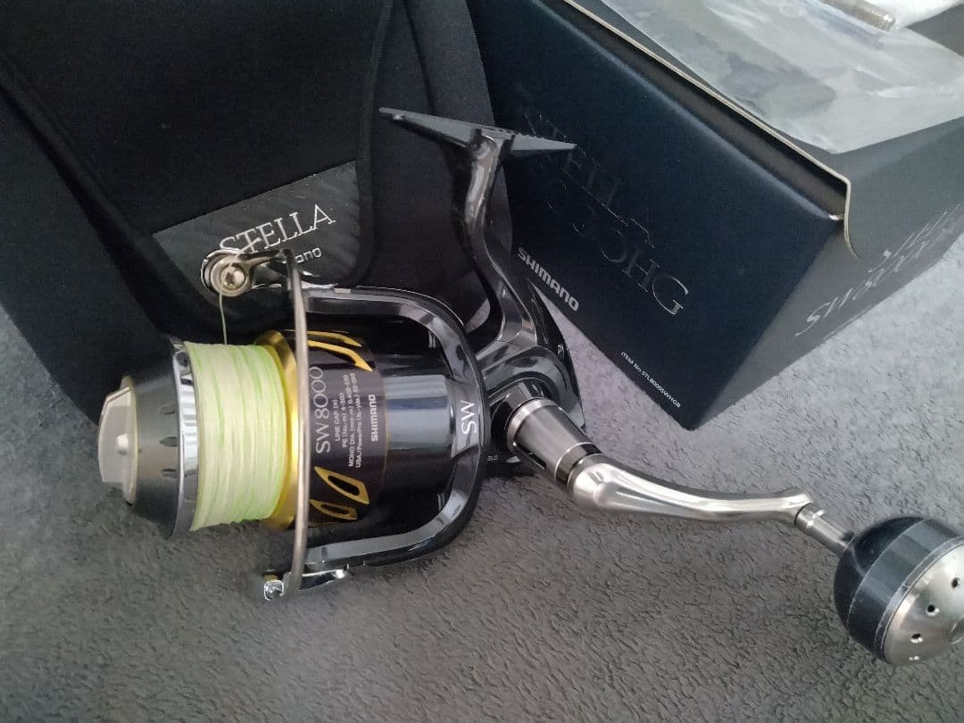シマノ13 STELLA SW8000HG スピニングリール