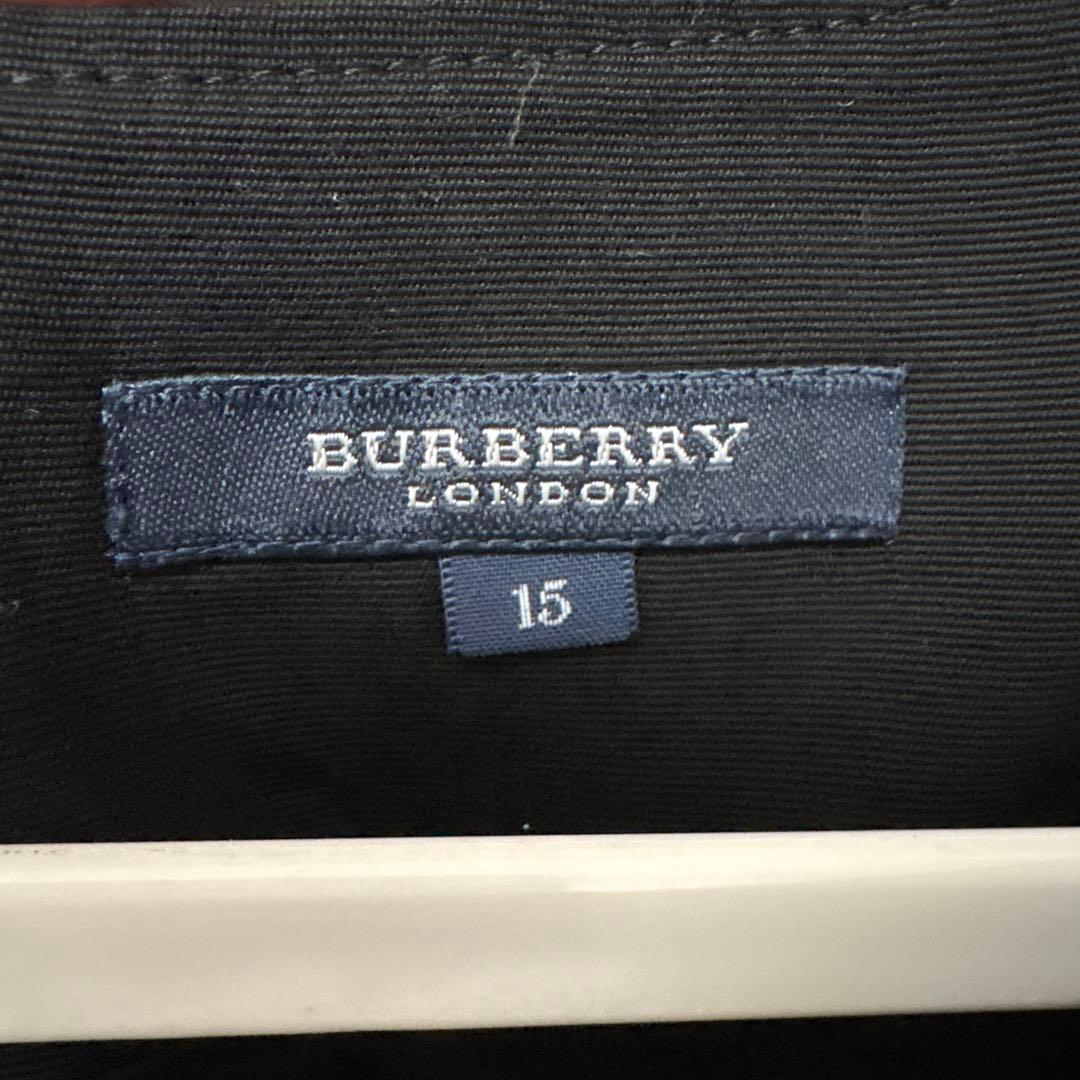 バーバリーロンドン　ロングワンピース　大きいサイズ　ブラック　15