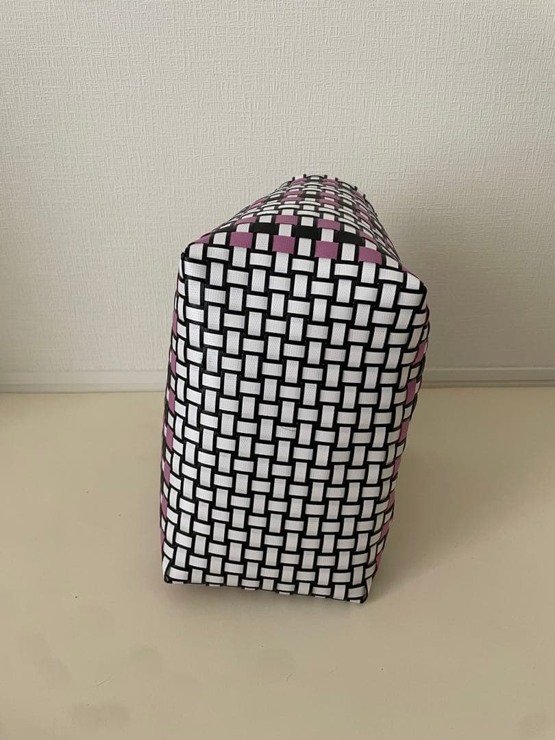 MARNI フラワーカフェ かごバッグ リリーホワイト