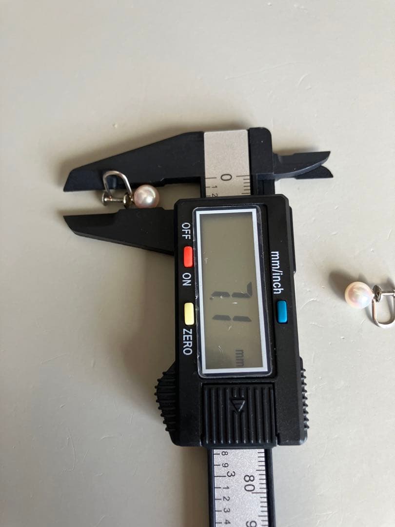 PT850 本真珠ピアス　薄ピンク　美品