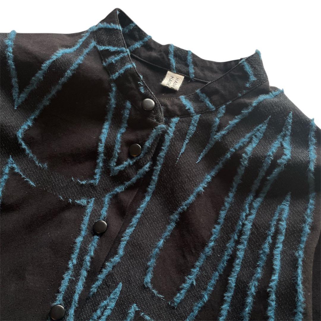 はしもとなおこ HASHIMOTO NAOKO バンドカラー シャツワンピース