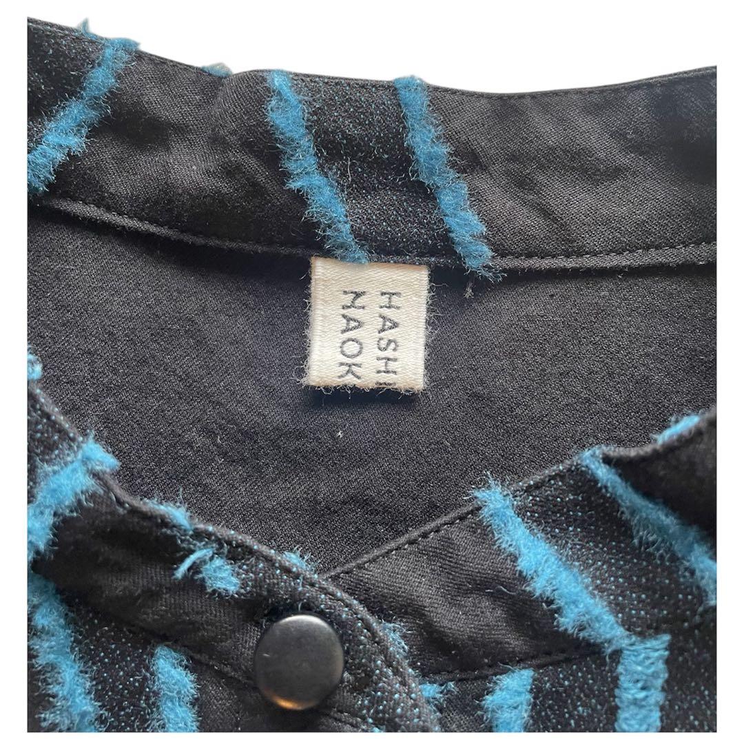 はしもとなおこ HASHIMOTO NAOKO バンドカラー シャツワンピース