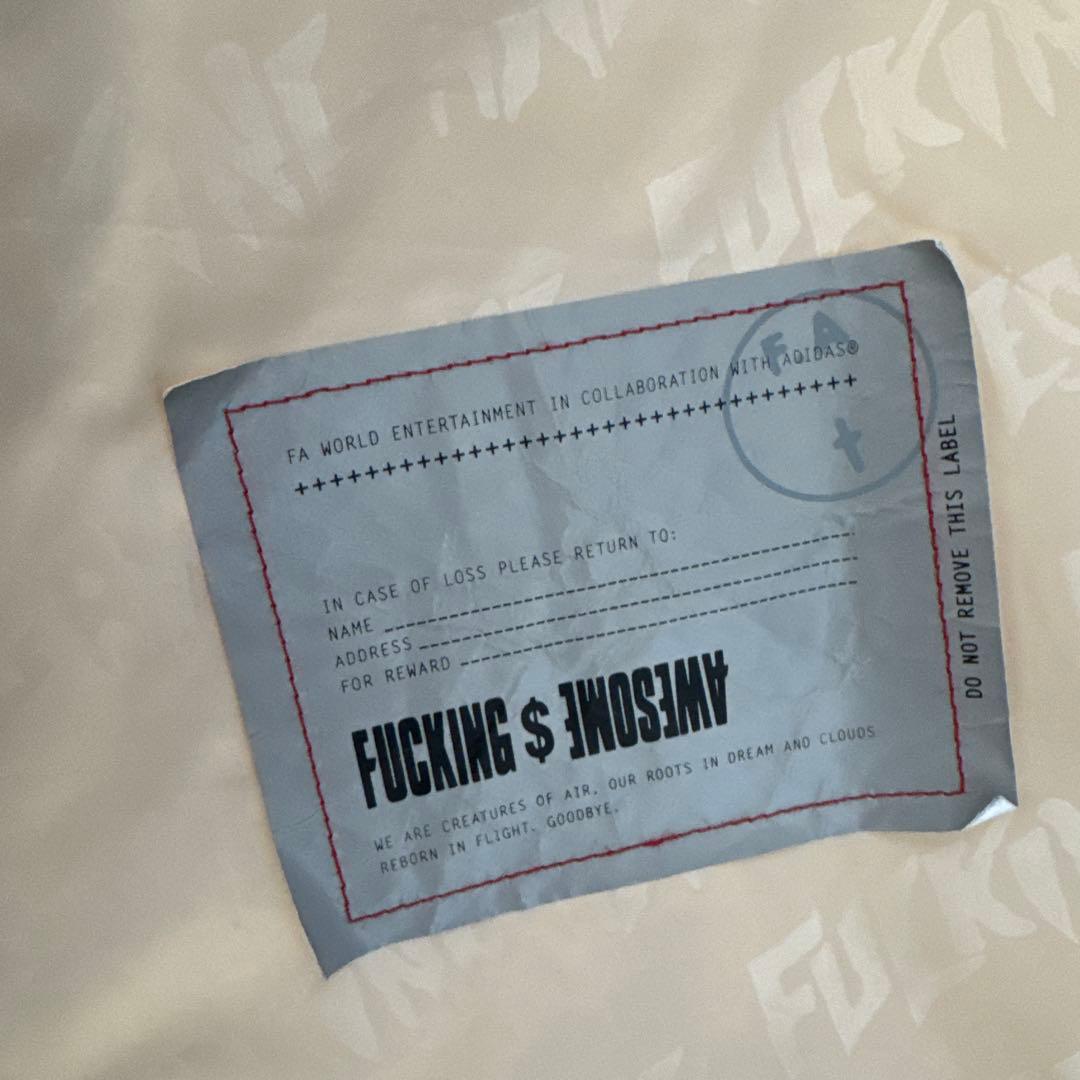 fucking awesome adidas コラボライナージャケット　L