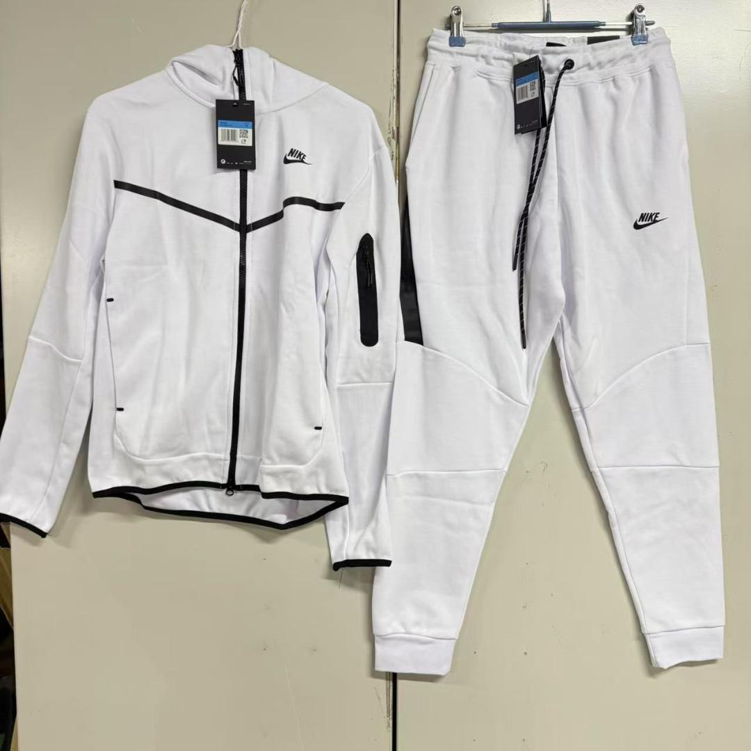 NIKE テックフリース フーディ 白 L