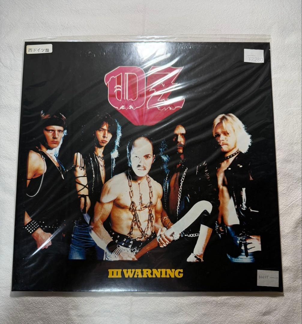 OZ「III Warning」LPレコード