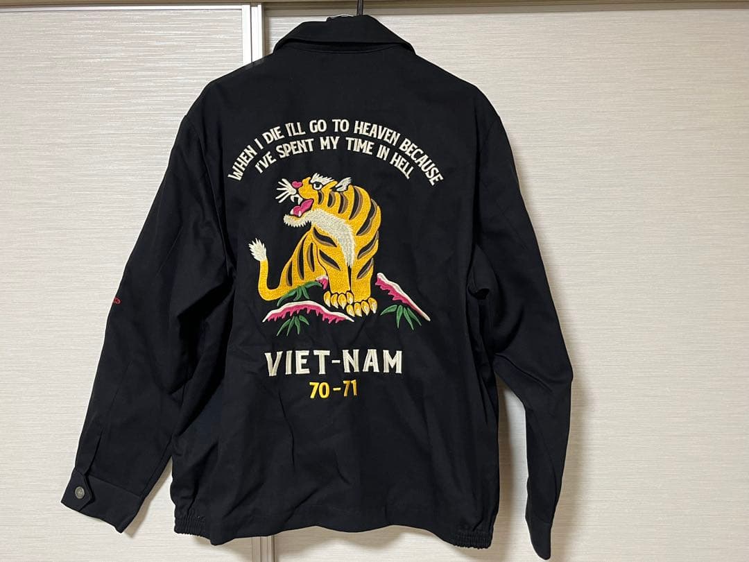 L*3様 【値下げ】HOUSTON ブラック ベトジャン XL