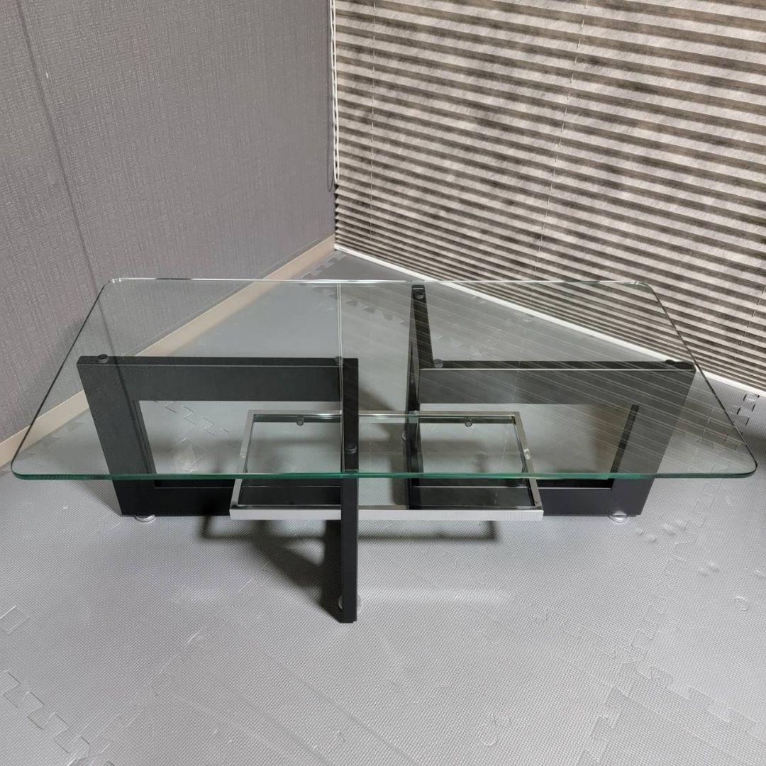 【地域限定送料込み】大塚家具　センターテーブル YGブラックレーム