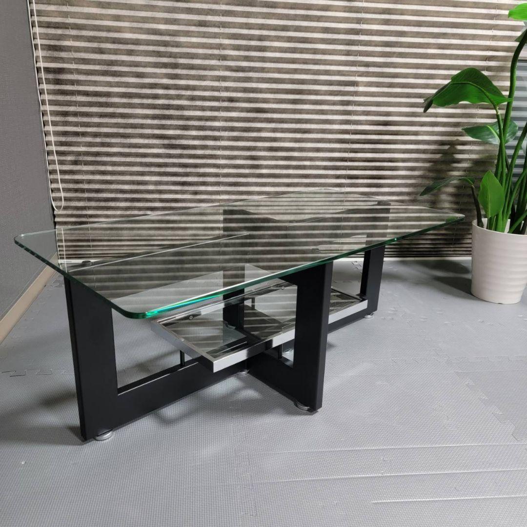 【地域限定送料込み】大塚家具　センターテーブル YGブラックレーム