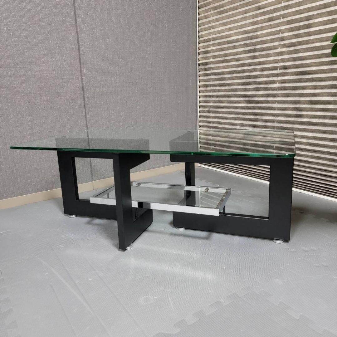 【地域限定送料込み】大塚家具　センターテーブル YGブラックレーム