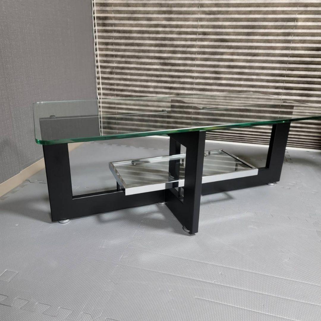 【地域限定送料込み】大塚家具　センターテーブル YGブラックレーム