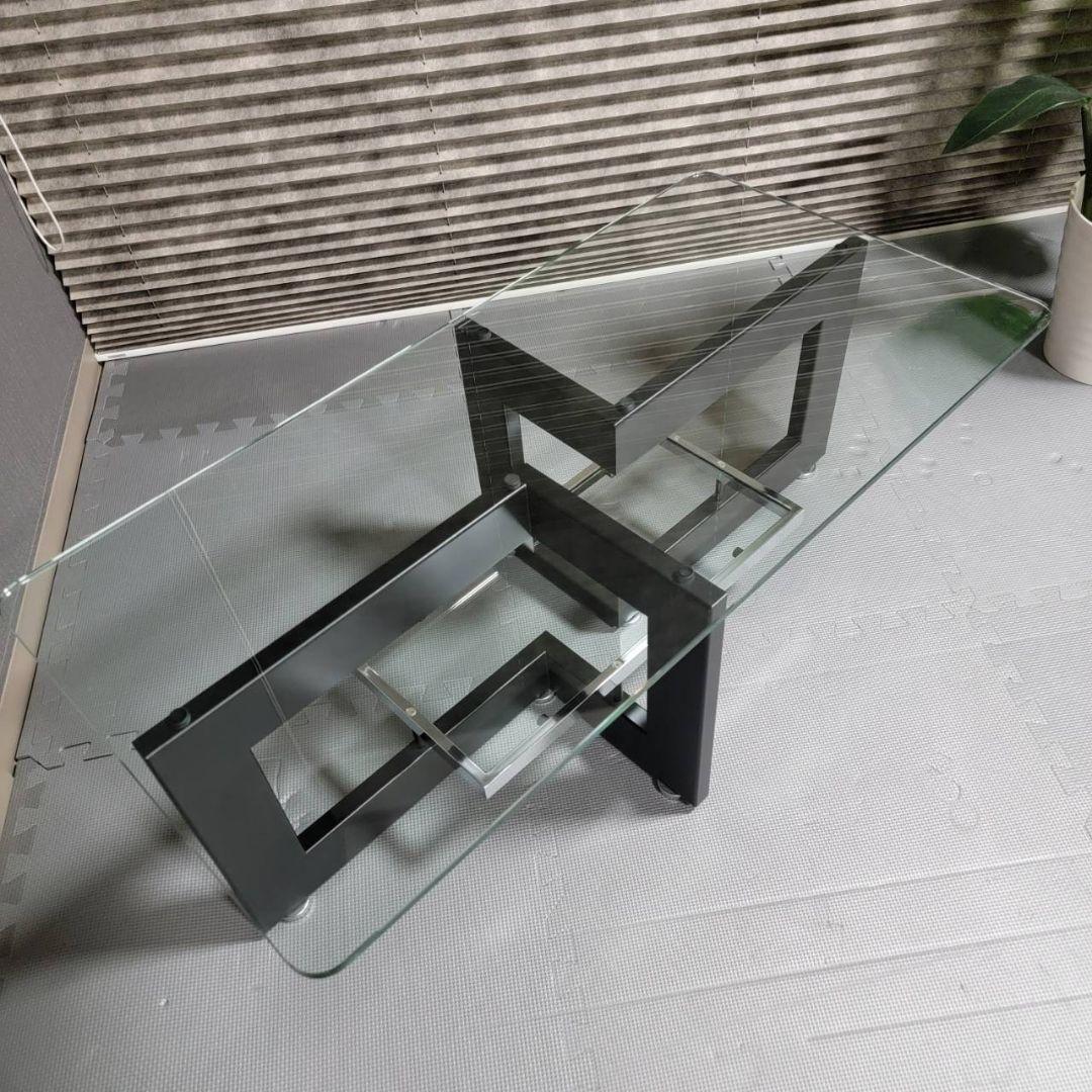 【地域限定送料込み】大塚家具　センターテーブル YGブラックレーム