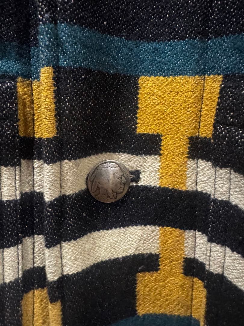 ジャケット・アウター visvim HOPILAND COAT NATIVE BLANKET