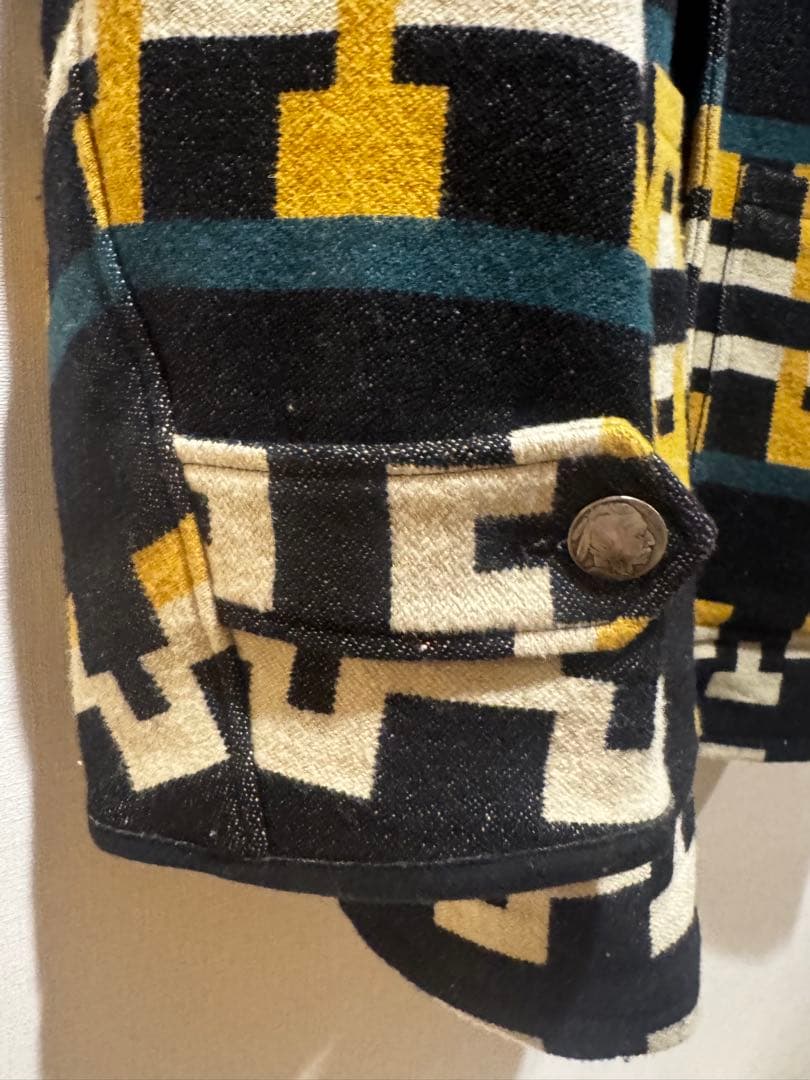 ジャケット・アウター visvim HOPILAND COAT NATIVE BLANKET