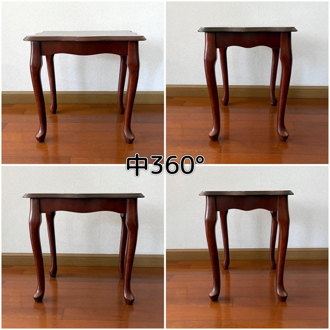 木製　ネストテーブル　入れ子　アンティーク　3個セット　まとめ売り