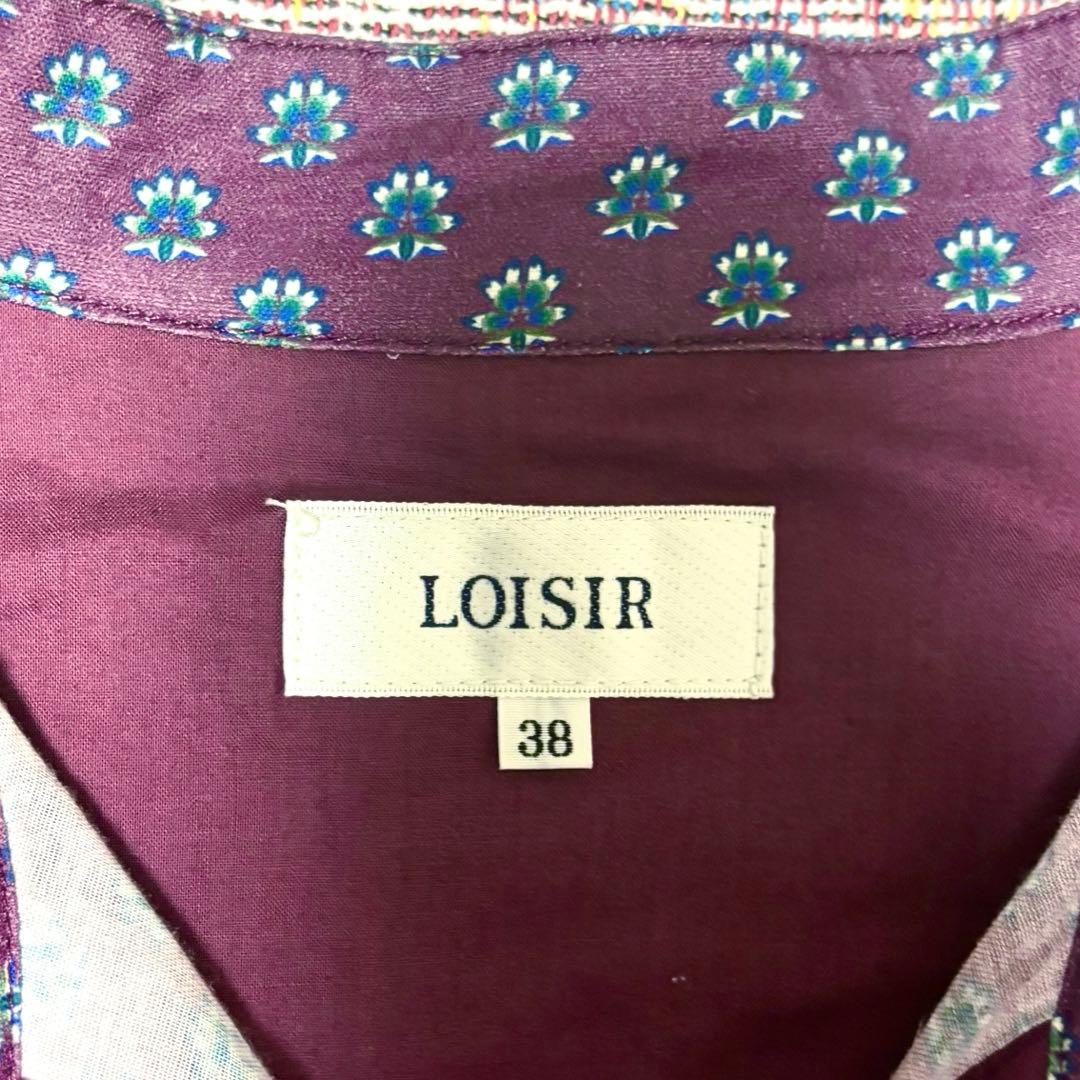 LORSIR ダブルガーゼ　リバティープリントワンピース　極美品