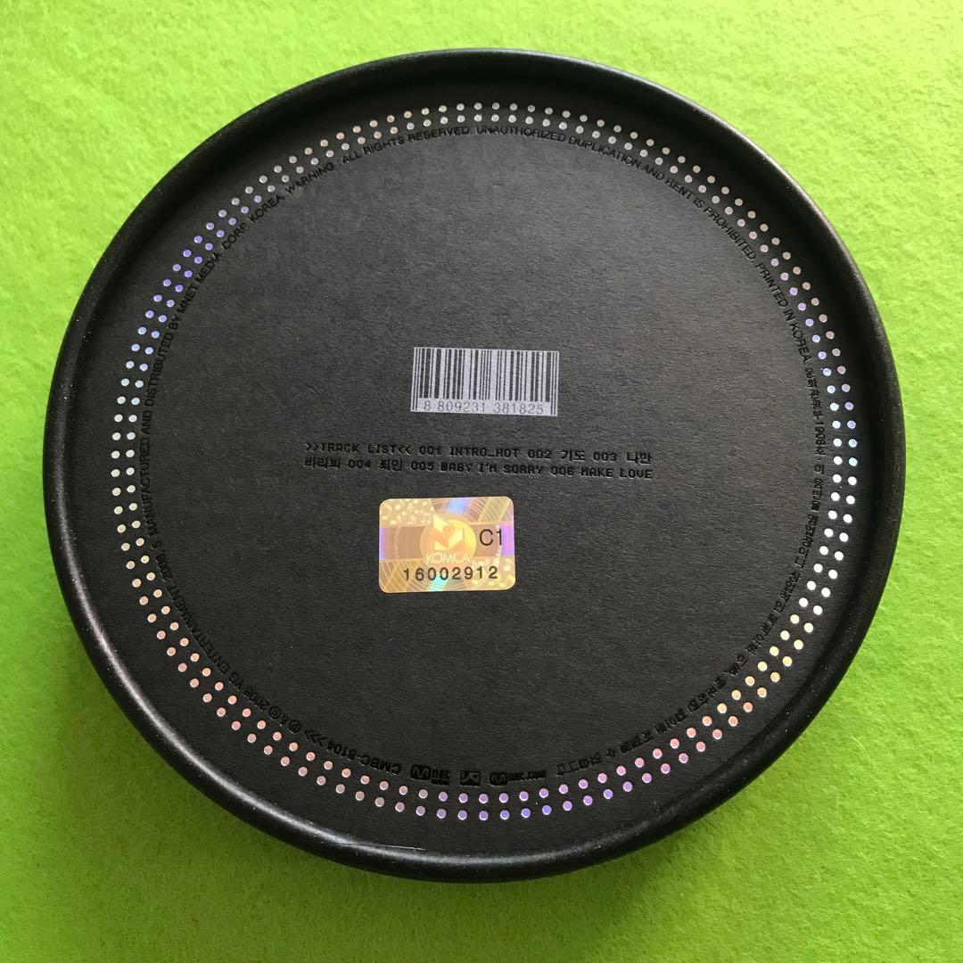 まとめ購入確認用700■  mini album 『HOT』 韓国盤CD