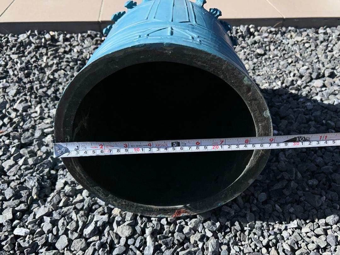 古銅製 半鐘 吊鐘 釣鐘 アンティーク 昭和レトロ　消防用