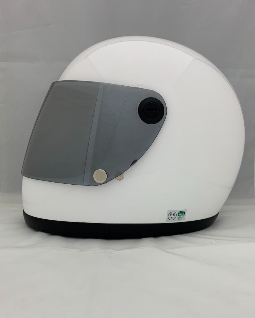 ビンテージフルフェイスヘルメット　族ヘル　シルバーシールド1枚セット