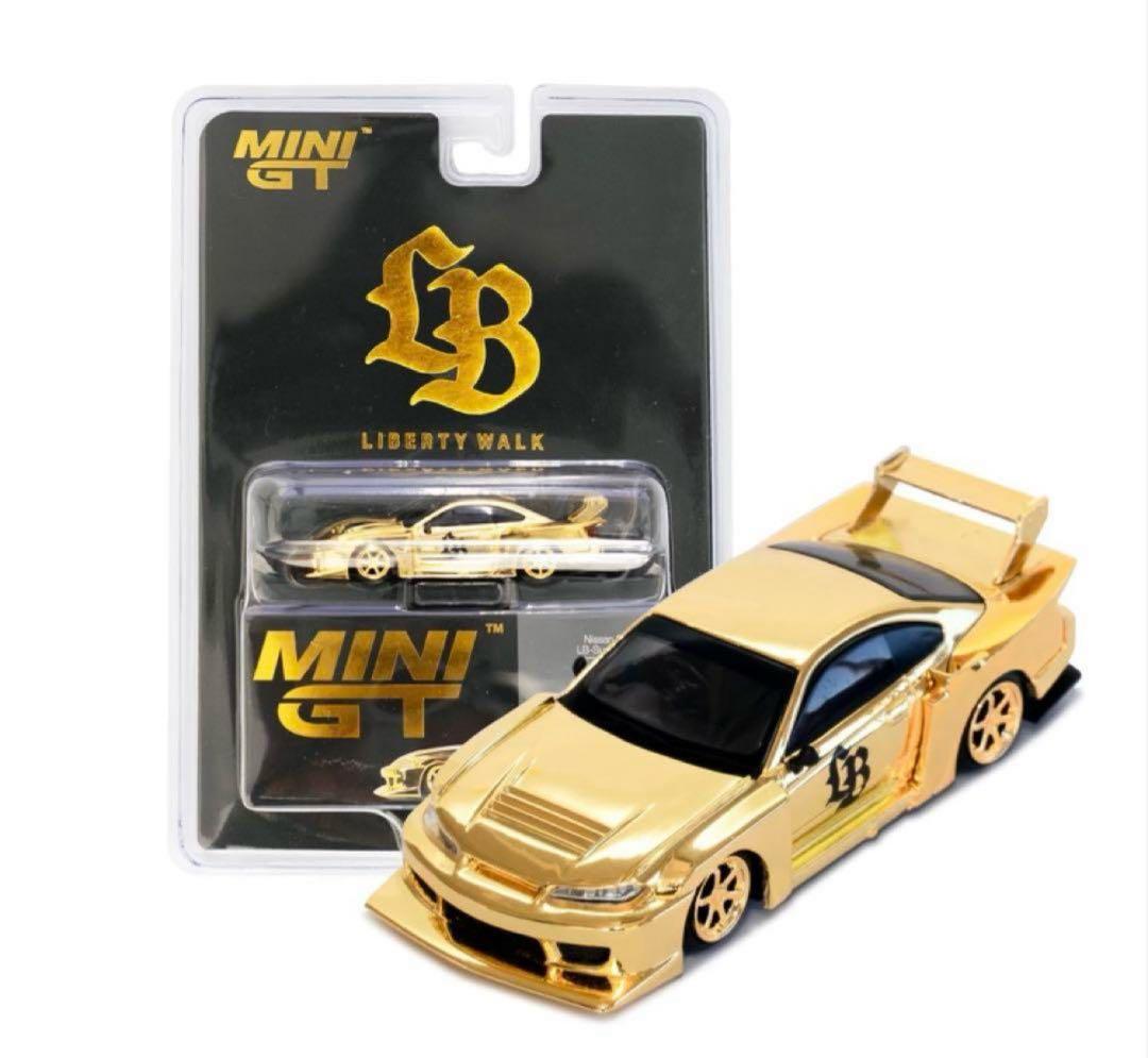 ミニGT MINI GT LBWK 原宿限定 S15 シルビア ゴールド