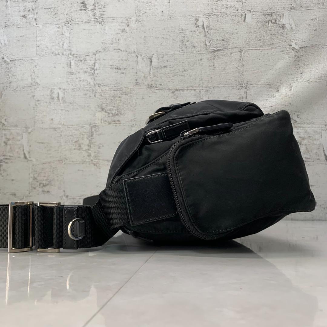PRADA ショルダーバッグ プラダ メッセンジャー バッグ BT0501 黒
