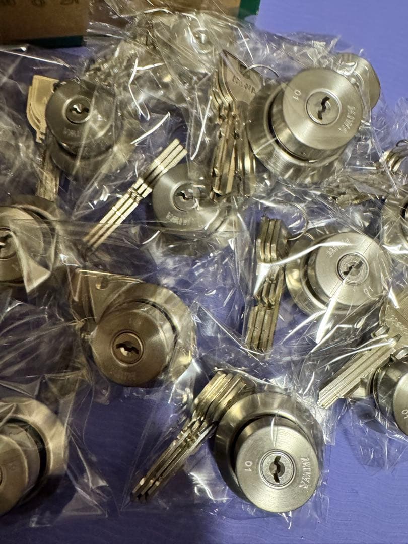 美和ロック　鍵3本　20セット