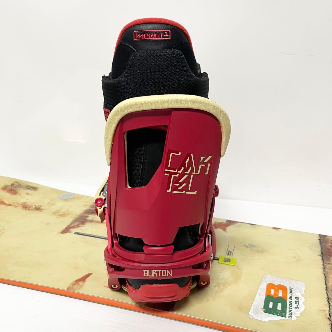 新品未使用　BURTON CARTEL スノボセット　バートン　スノーボード 板