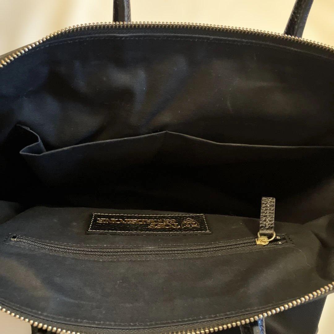 TOFF&LOADSTONE KEYナイロントートバッグ　ブラック　A4収納可能