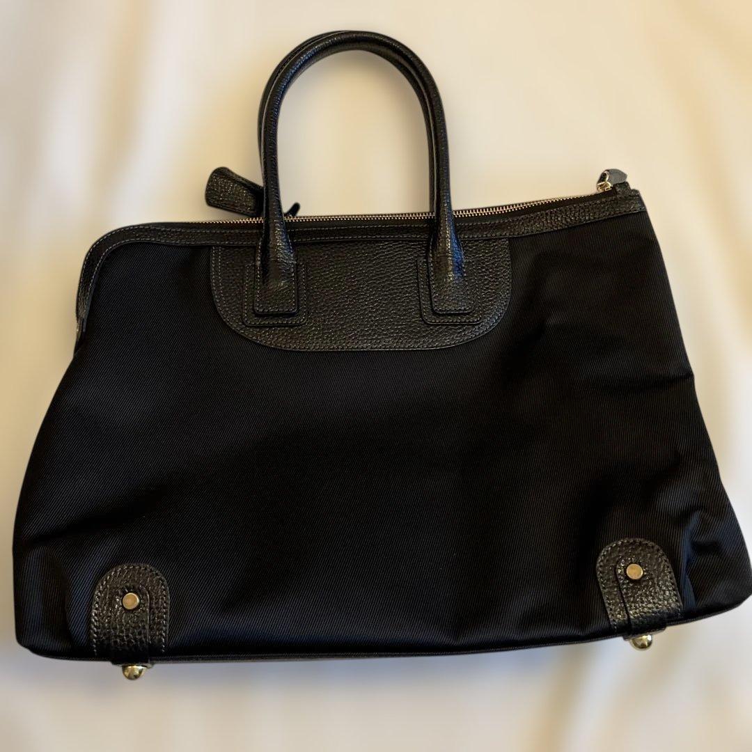 TOFF&LOADSTONE KEYナイロントートバッグ　ブラック　A4収納可能