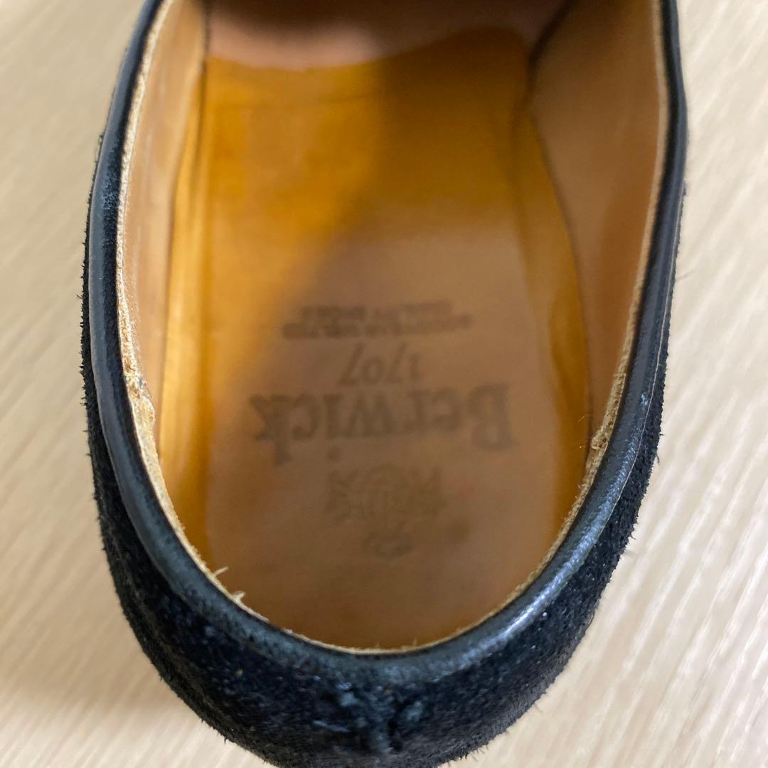 ✨美品✨Berwick 25.5 バーウィック スエード ローファー
