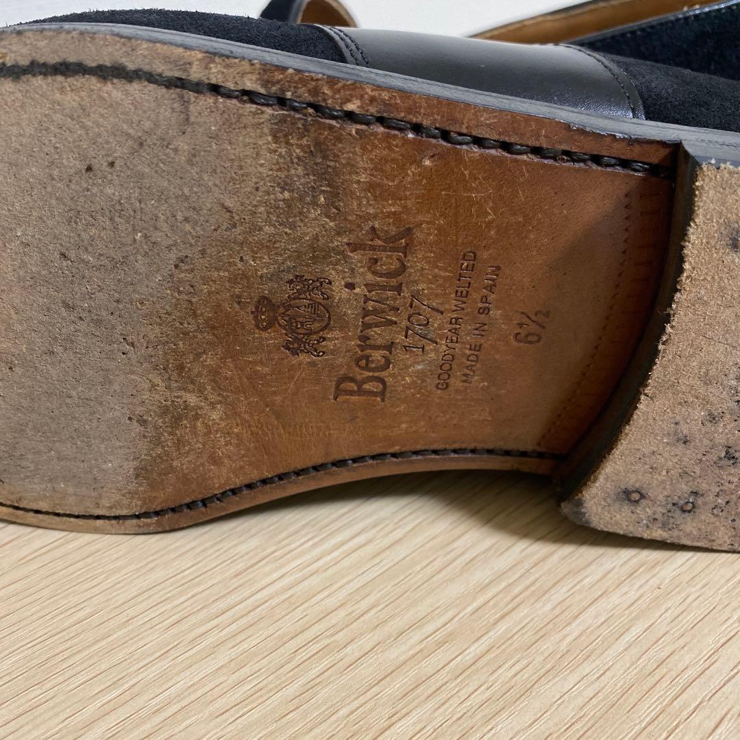 ✨美品✨Berwick 25.5 バーウィック スエード ローファー