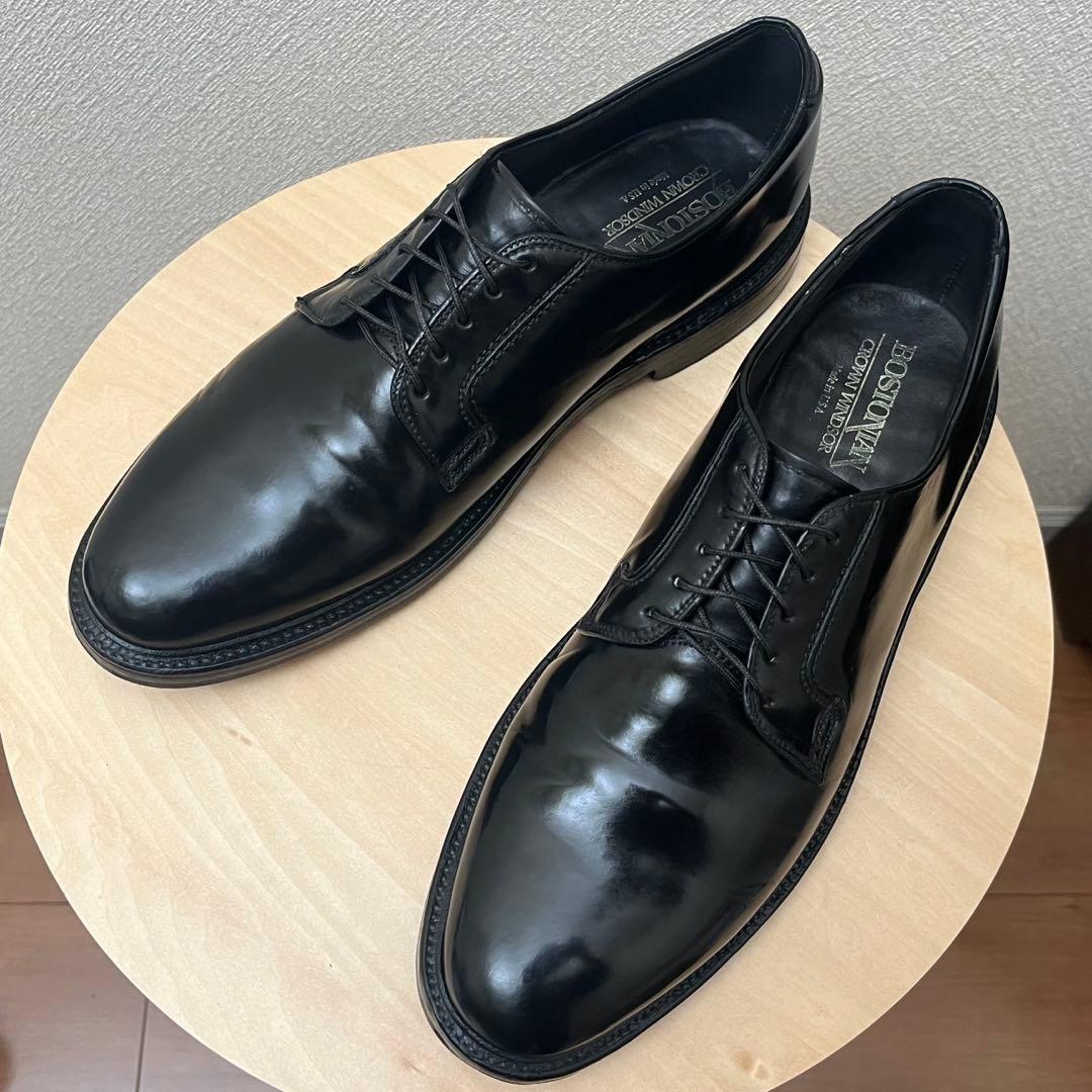 80s BOSTONIAN Crown Windsor シェルコードバンPTB