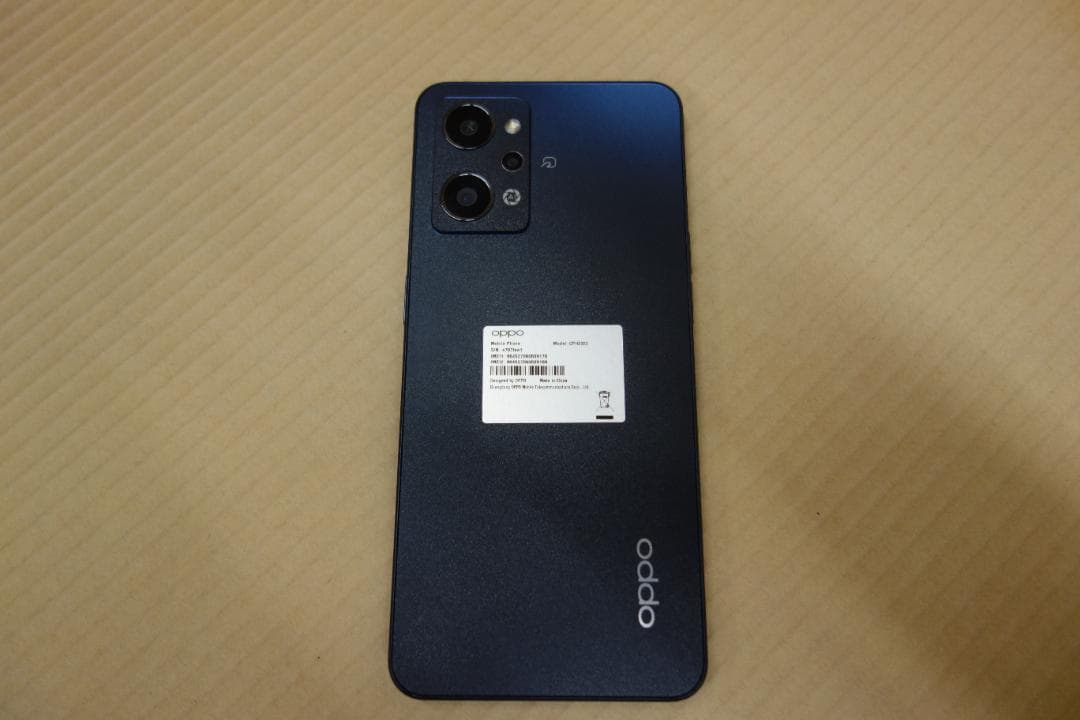 OPPO reno7A ブラック スマートフォン 本体　おまけ付き