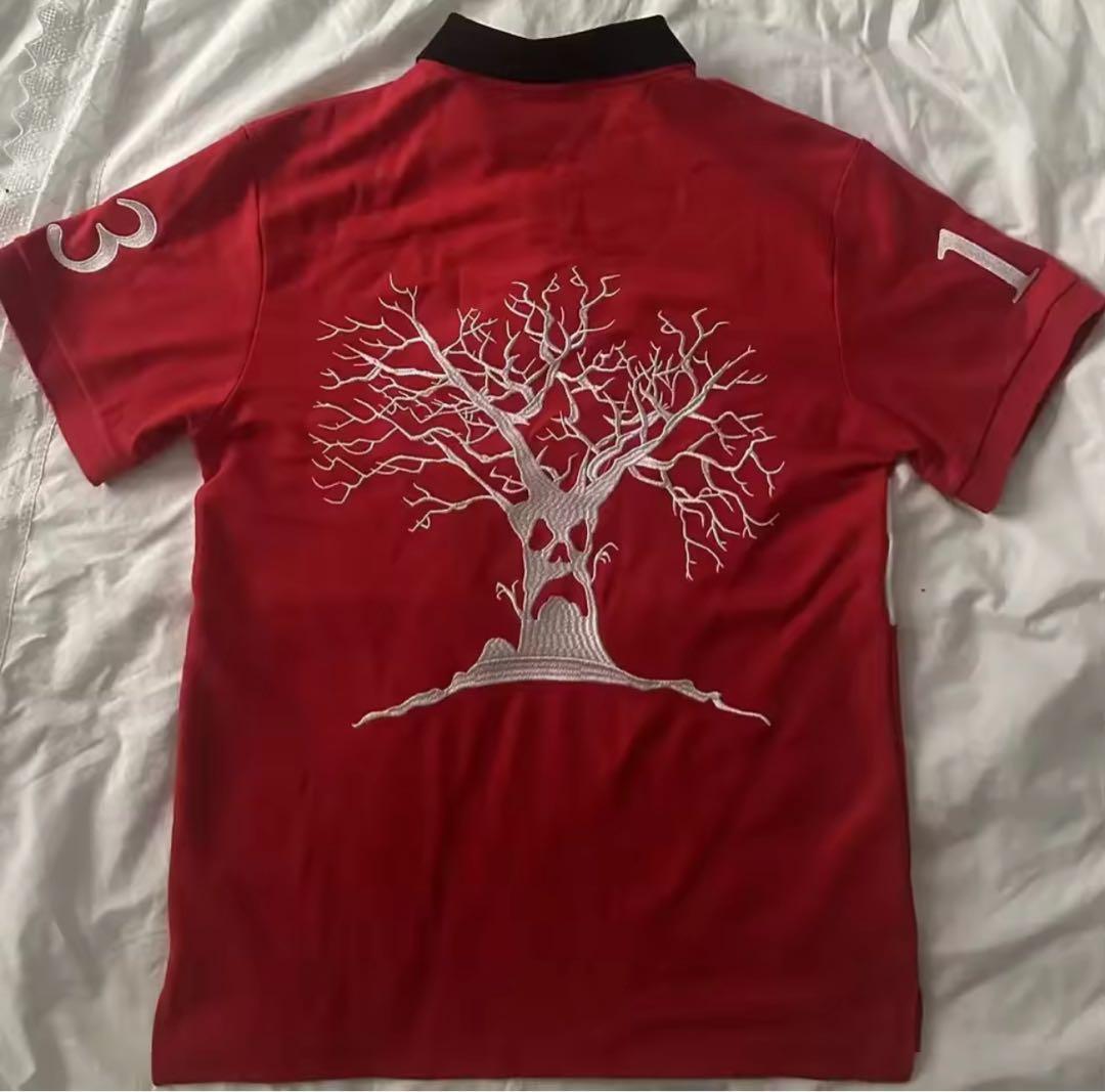 チーフキーフ着用archive opium y2k sk8ポロシャツ