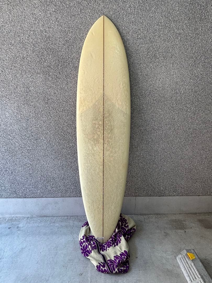 クリステンソンサーフボード　7.2フィート シングル　フィン無し　ソフトケース付