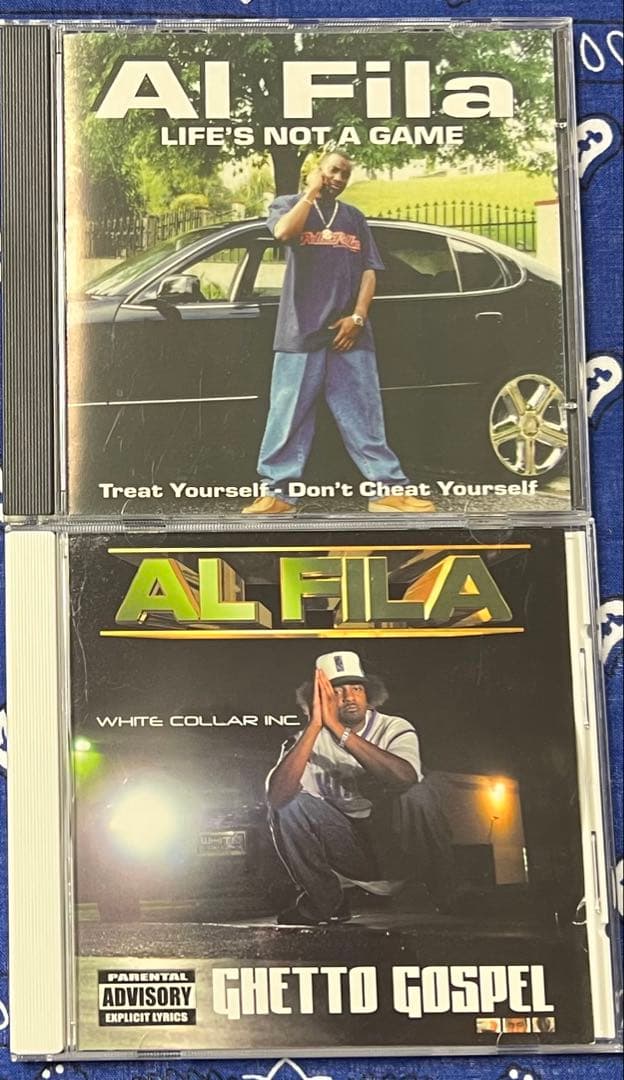 Al Fila 激レア2枚セット g-rap g-funk g-luv RARE